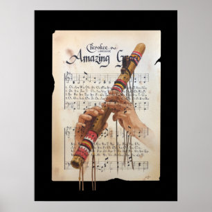 Poster Mains du créateur de musique