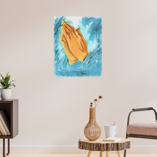Poster Mains en prière (Salon 3)
