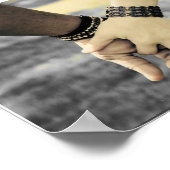 Poster Mains fiançailles (Coin)