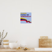 Poster Mains Loin Du Venezuela (Cuisine)