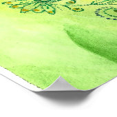 Poster "Mains pleines d'espoir" (Coin)