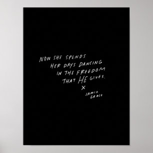 Poster Maintenant elle dépense sa danse de jours