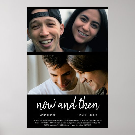 Poster Maintenant et ensuite Love Story (Devant)