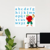 Poster Maintenant je connais mon abc ! (Bureau à domicile)