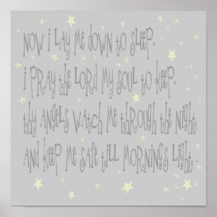 Poster Maintenant Je Me Pose Dormir
