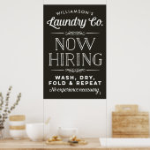 Poster Maintenant Location Fun Salle de Blanchisserie per (Cuisine)