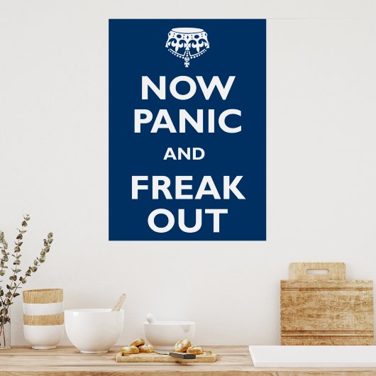 Poster Maintenant Panique Et Freak Sortir (Cuisine)