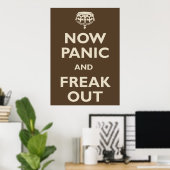 Poster Maintenant Panique Et Freak Sortir (Bureau à domicile)
