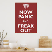 Poster Maintenant Panique Et Freak Sortir (Cuisine)