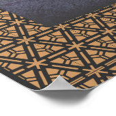 Poster Maintenez calme pour continuer le drapeau (Coin)