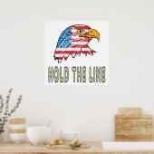 Poster Maintenez La Ligne (Cuisine)