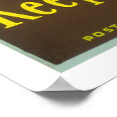 Poster Maintenez le parc propre WPA 1938 (Coin)