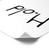 Poster Maintenir La Douleur Se Termine (Coin)