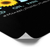 Poster Maintenir La Sensibilisation À La Santé Mentale (Coin)