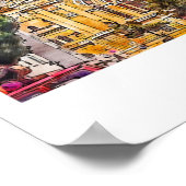 Poster Mainz Allemagne Voyage Aquarelle Esquisse main tir (Coin)