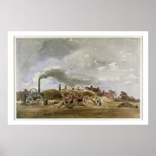 Poster Maïs à filetage (crayon et avec papier) (Devant)