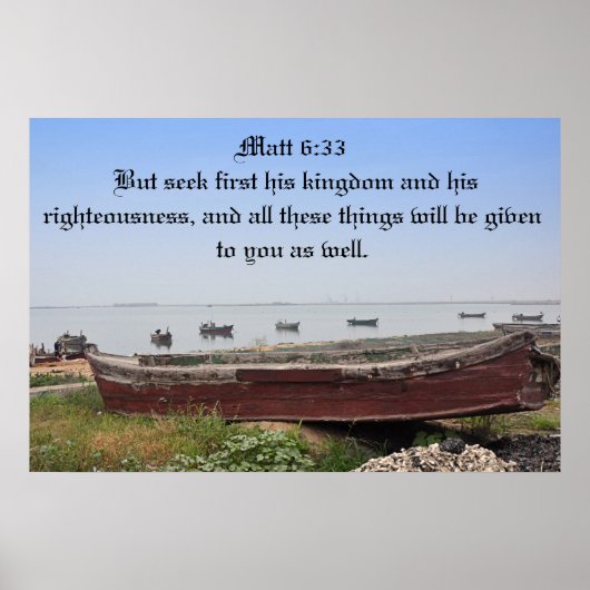 Poster Mais cherchez d'abord son royaume (Devant)