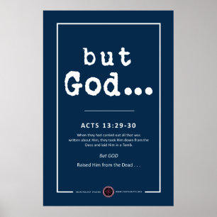 Poster Mais Dieu