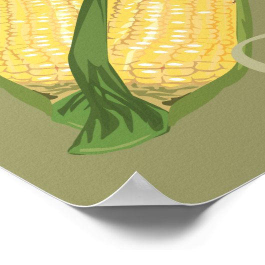 Poster Maïs doux (Coin)