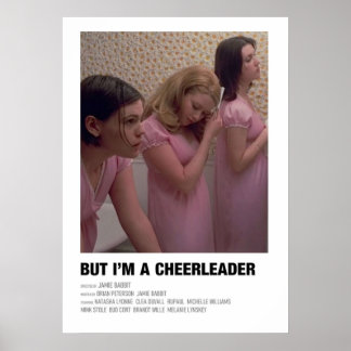 Poster Mais je suis un minimaliste Pom-pom girl