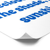 Poster Mais L'Amitié Est Précieuse - Citation D'Amitié (Coin)