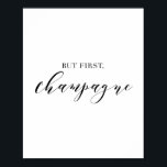 Poster Mais premier Champagne<br><div class="desc">Mais premier Champagne</div>
