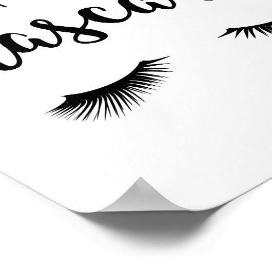 Poster Mais premier mascara (Coin)