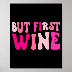 Poster Mais Premier Vin Boire Bachelorette Party Matchin