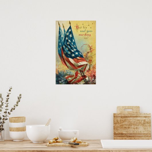 Poster Mais Son Âme Continue À Marcher (Cuisine)