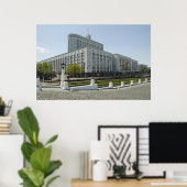 Poster Maison (Bureau à domicile)