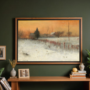 Poster Maison à Montclair, George Innes Art