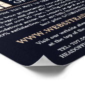 Poster Maison à Portrait de nuit, Service de balayage de  (Coin)