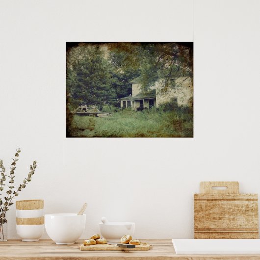 Poster Maison abandonnée (Cuisine)