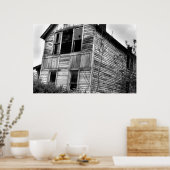 Poster Maison abandonnée à deux étages (Cuisine)