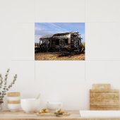 Poster Maison Abandonnée À Kelso, Californie (Cuisine)