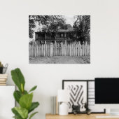 Poster Maison ancienne (Bureau à domicile)