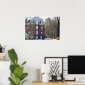 Poster Maison ancienne (Bureau à domicile)