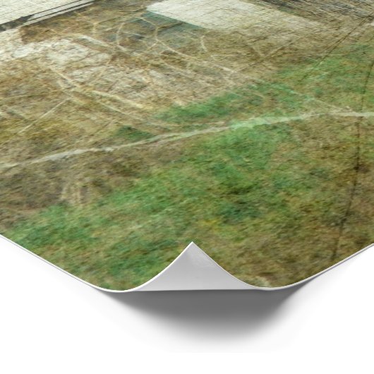 Poster Maison ancienne abandonnée (Coin)