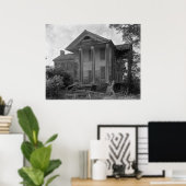 Poster Maison ancienne de Plantation (Bureau à domicile)