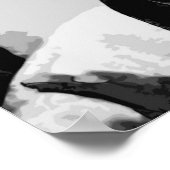 Poster Maison animale - John Belushi - Art original (Coin)