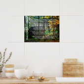 Poster Maison au bord de la route (Cuisine)