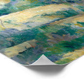 Poster Maison aux murs craqués Paul Cezanne Post Imp (Coin)