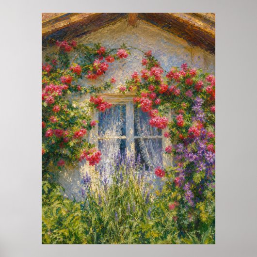 Poster Maison aux Roses (Devant)