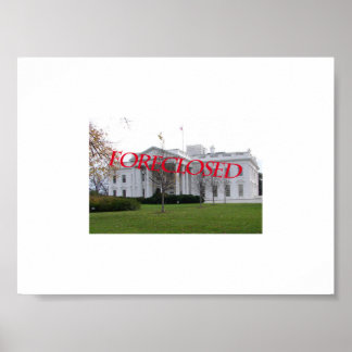 Poster Maison Blanche