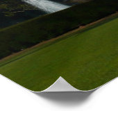 Poster Maison Blanche de Noël pour les vacances Washingto (Coin)