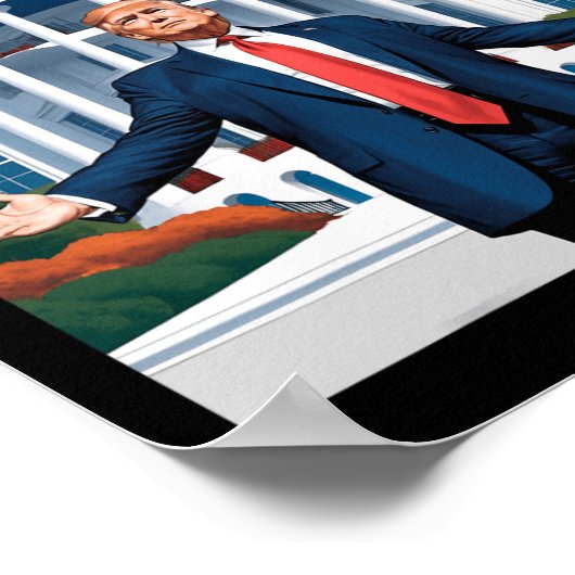 Poster Maison Blanche de Trump Daddy (Coin)