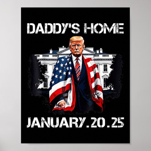 Poster Maison Blanche de Trump Daddy (Devant)