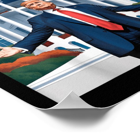 Poster Maison Blanche de Trump Daddy (Coin)