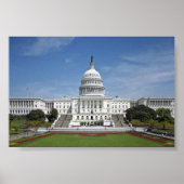 Poster Maison Blanche US Capitol Building Washington DC (Devant)