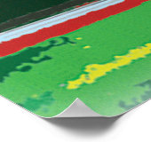 Poster Maison Blanche - Washington DC peinture numérique (Coin)